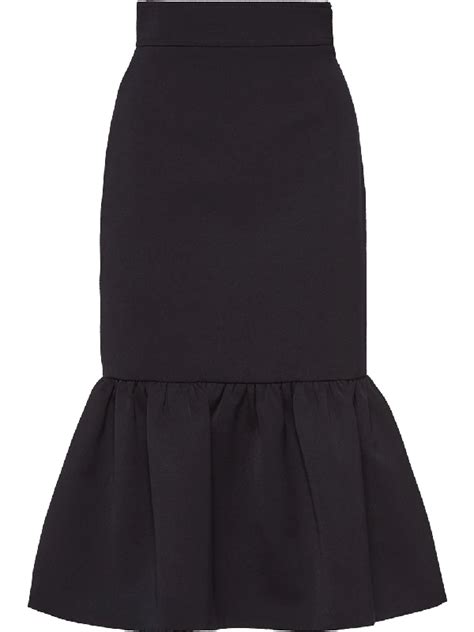 miu miu wool skirt|miuccia prada skirts.